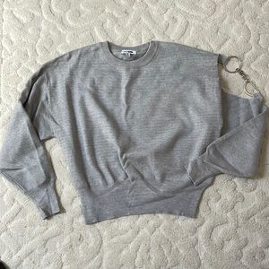 Fashion Nova Cropped Sweater with arm detail